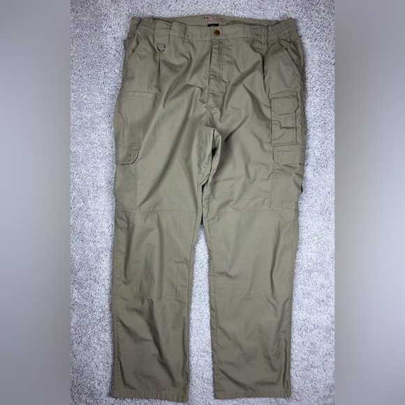 5.11 Tactical Pants Mens 42 x 34 Taclite Pro Ripstop 8 Pocket Double Knee D Ring - Picture 1 of 3